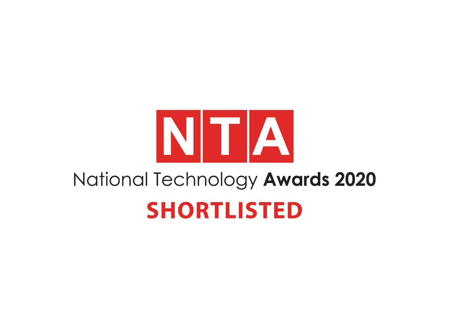 National Tech Awards shortlist logo